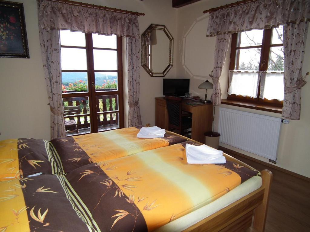 Hotel Alpska Vyhlidka Kvilda Kamer foto