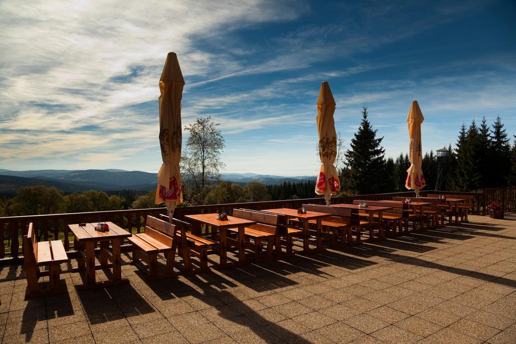 Hotel Alpska Vyhlidka Kvilda Buitenkant foto